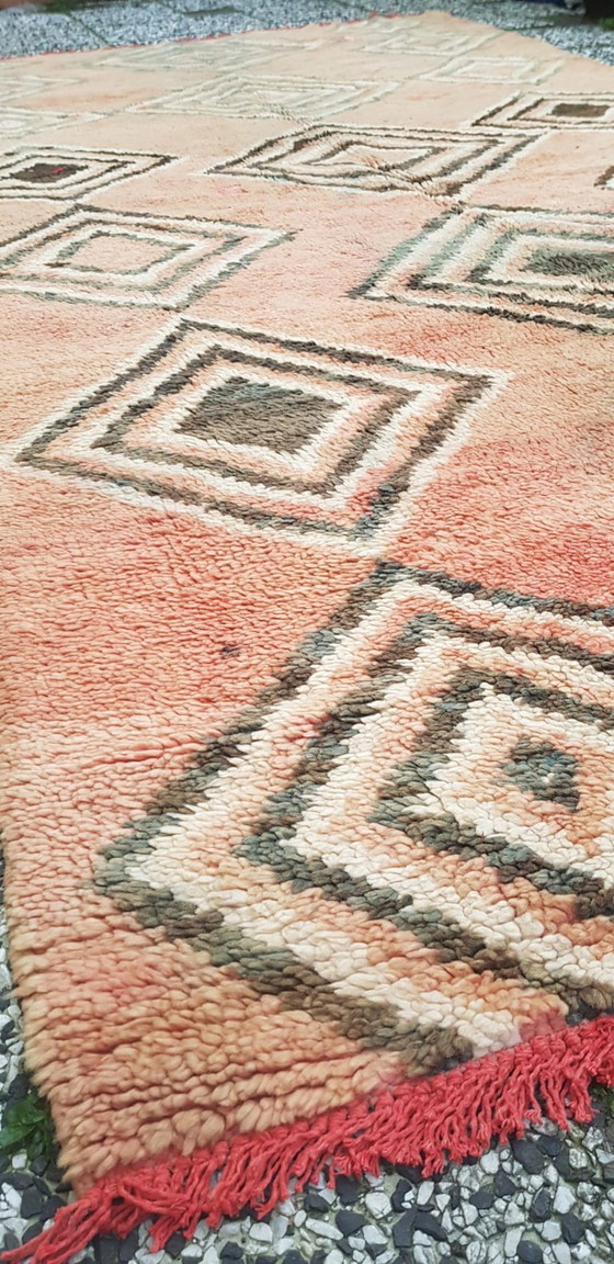 Image 1 of Handgeknoopt Berber kleed wol 348x185cm