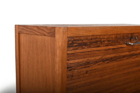 Image 1 of Hans Wegner Jaloeziedeurkast voor Plan Møbler 1940