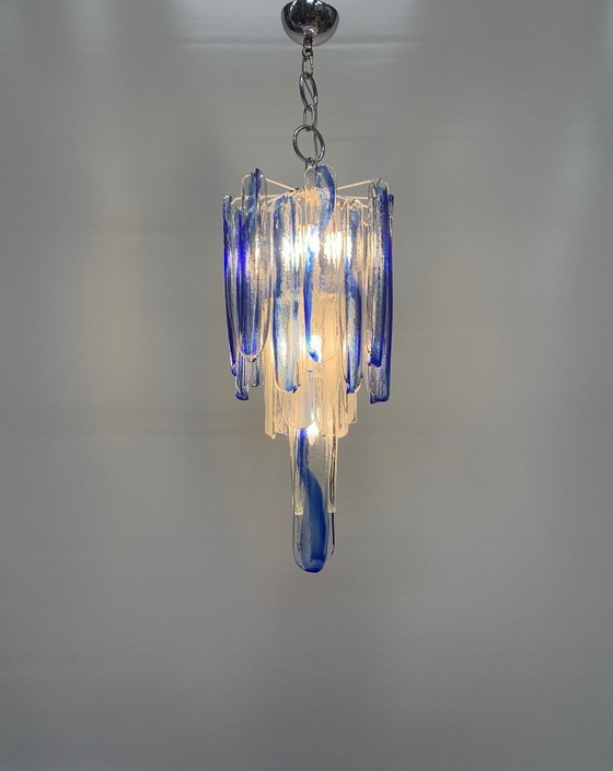 Image 1 of Murano chandelier made in Italy attributed to Mazzega
