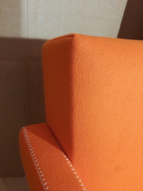 Image 1 of Cassina Utrecht 637 Nuovo mai usato in panno di lana Ruggine arancione (Serie 13L) Punto cavallo