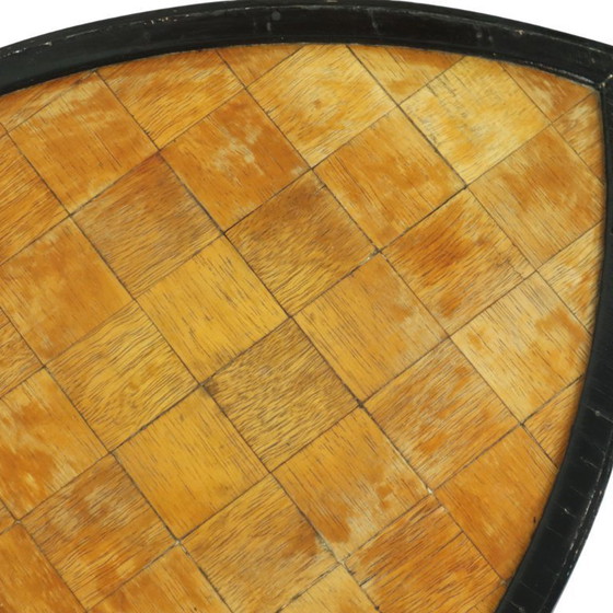 Image 1 of Mesa de Plantas Triangular Parqueterie Años Cincuenta