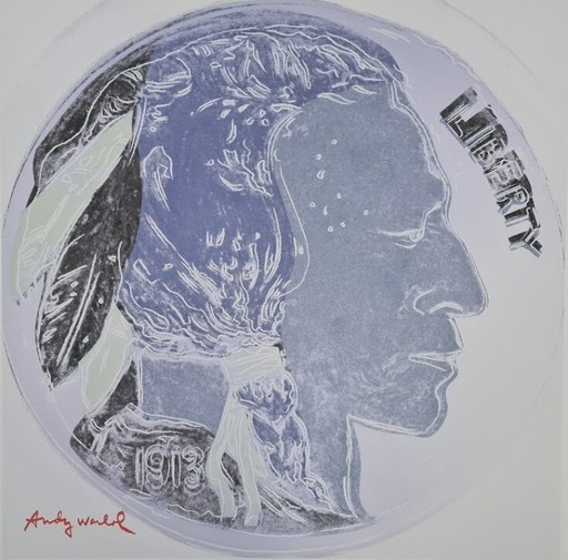 D'après Andy Warhol, Indian Testa, années 1980, lithographie