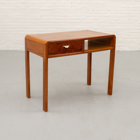 Italian Art Deco Root Wood Desk 30s (photo 3 of 15)