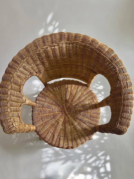Image 1 of Vintage rattan armchair