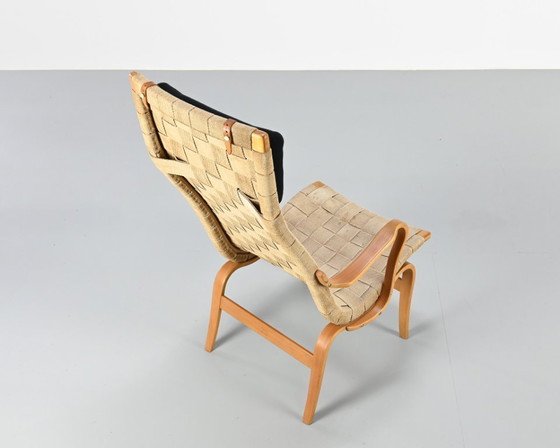 Image 1 of "Eva" fauteuil van Bruno Mathsson voor Karl Mathsson, Denemarken 1976