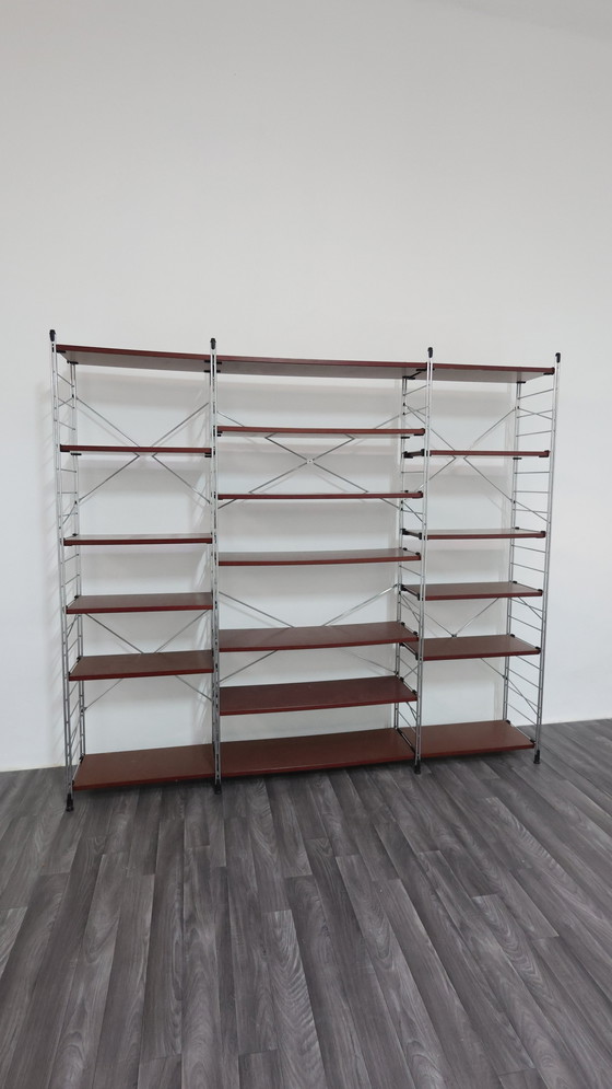 Image 1 of String System Modular Bookcase, 1980s Modern Design