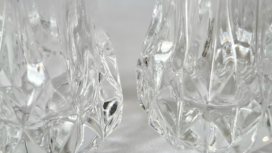 2 Vasi Vintage Cristal d'Arques 8×5 cm Etichetta Originale Ottime Condizioni – Glass, Crystal (photo 9 of 15)
