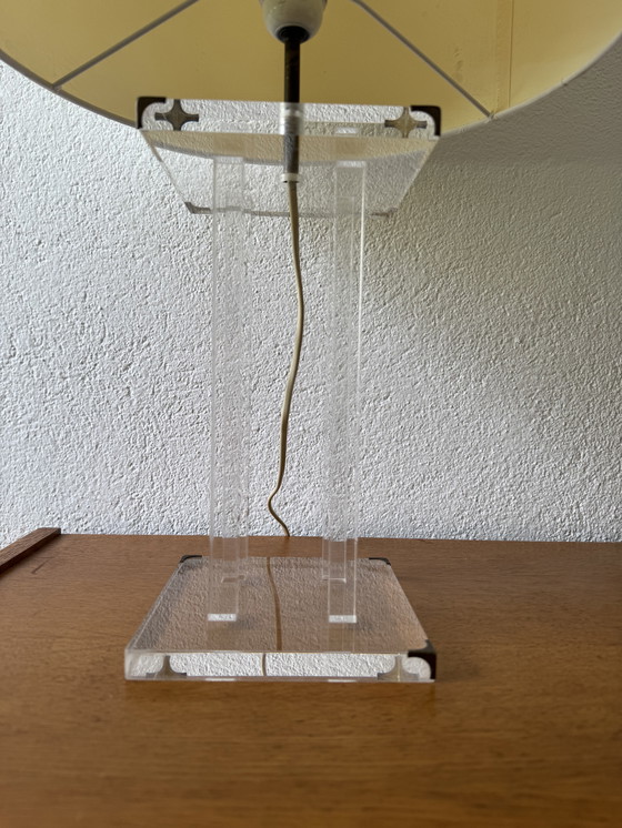 Image 1 of Lampada in plexiglas David Lange anni &#39;70