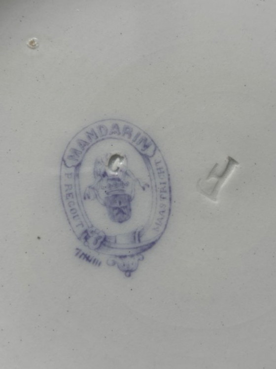 Ciotola Mandarino (P. Regout) – Regout Maastricht, Accessori da tavola, Porcelain (photo 7 of 9)