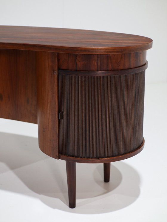 Kai Kristiansen Schreibtisch mit Bar Modell 54 Kidney Palisander – Wood (photo 10 of 19)