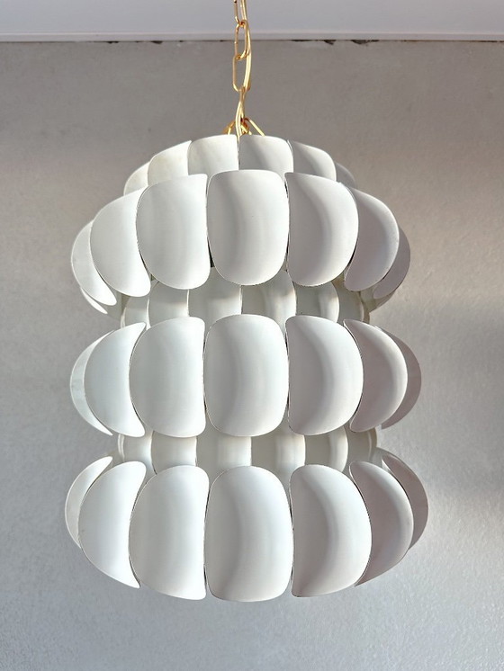 Image 1 of Lampe à suspension vintage Temde Leuchten