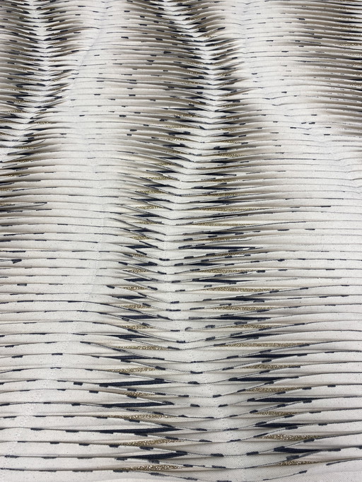 Tableau Sculpture Art Textiles Réf Wave