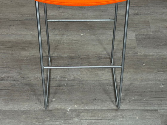 Image 1 of Cappellini Hi Pad Sgabello arancione