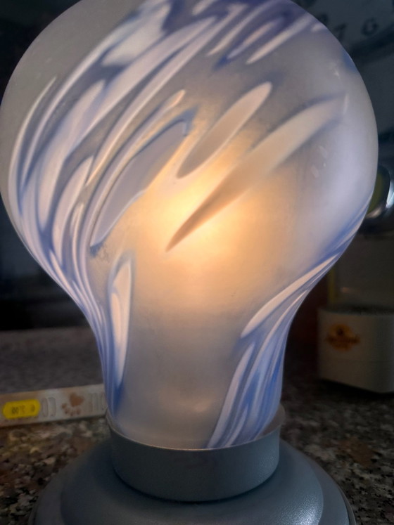 Splendida lampada vintage 2p originale – Lampade da tavolo, Vetro (photo 7 of 10)