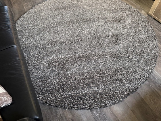 Exclusive Brink & Campman Gravel Rug, 250 cm Round, Rugs & carpets, Wool, Beige (photo 3 of 6)