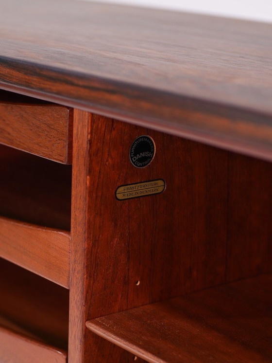 Image 1 of Arne Vodder sideboard tambour Sibast rosewood 1960s