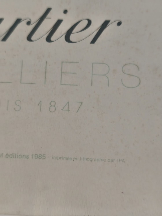 Grande poster Pierre Le Tan Cartier Joailliers 1985 – Le Tan Pierre, Decorazioni murali, Carta (photo 8 of 12)