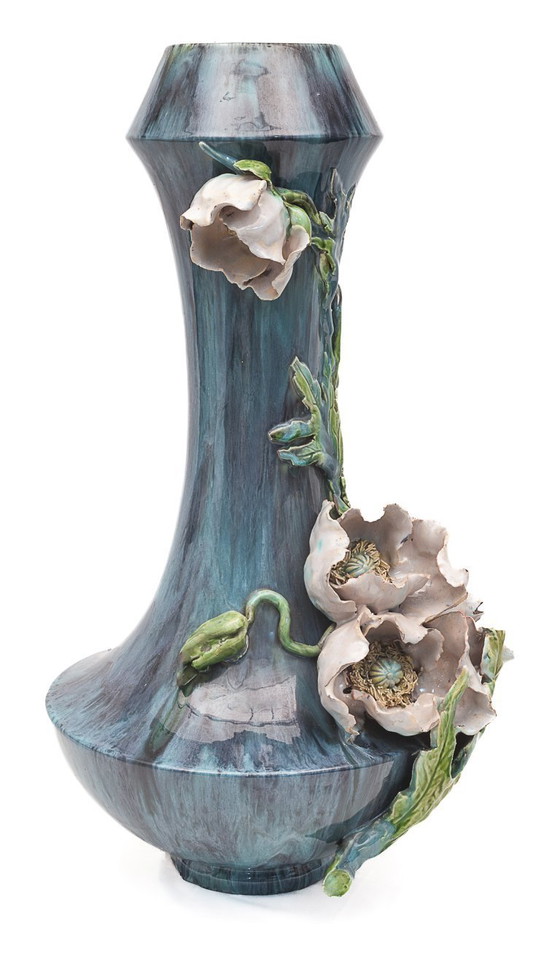 Image 1 of Large Art Nouveau Vase