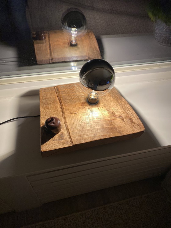 Image 1 of Table lamp, block lamp