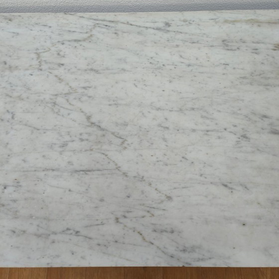 Image 1 of Vintage Antique sideboard, dresser, chest of drawers, bathroom vanity with marble top