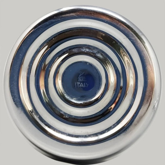 Cocktail shaker, silver metal, Alfra, Kitchen accessories, Brass, Vintage (photo 6 of 7)