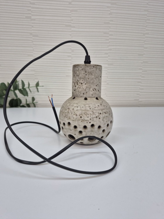 Vintage Hannie Mein Pendant lamp ceramic. (photo 8 of 9)