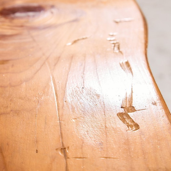 Image 1 of MK11294 Brutalistisch grenen bankje