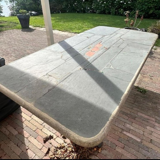 Image 1 of Original Paul Kingma table - signed (1994)