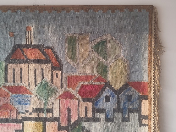 Image 1 of Tapisserie polonaise vintage de Januszkowaka