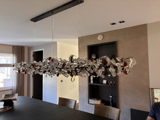 Image 1 of Stout Pendant Lamp Martini 260 oval, blue steel