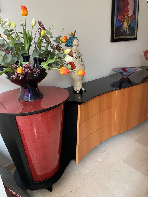 giorgetti sideboard with bar carousel