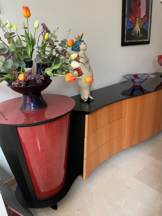 Image 1 of giorgetti sideboard with bar carousel