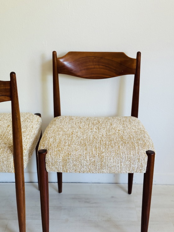 Image 1 of Set Of 4 Vintage Danish Chairs 1960s