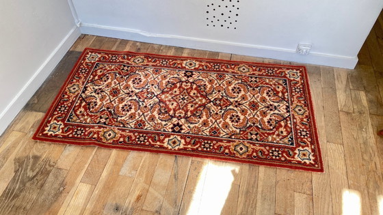 Image 1 of Vintage tapijt van zuivere scheerwol