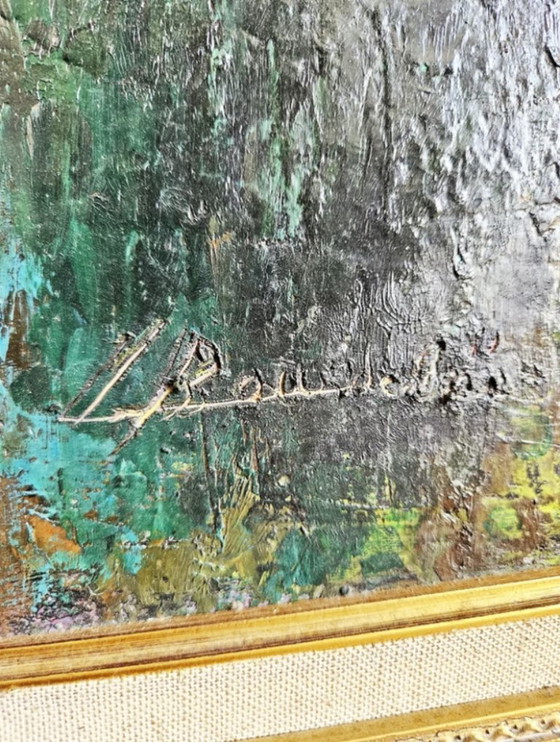 Image 1 of Porträt Christi mit Dornenkrone, Original-Ölgemälde auf Leinwand, signiert.