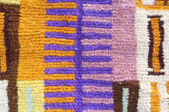 Image 1 of Marokkaans wollen tapijt – Uniek ontwerp & handgemaakt 200cmx300cm