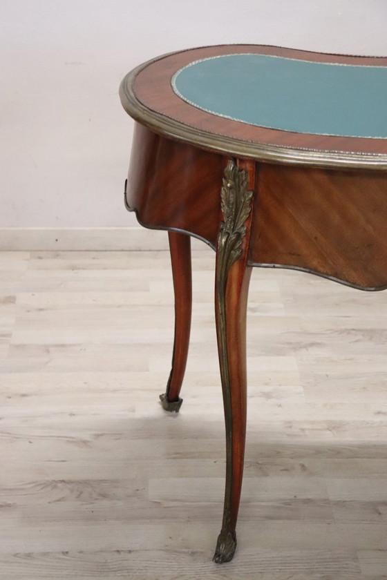 Image 1 of Elegant Louis XV Style Writing Desk, Italy 20th century