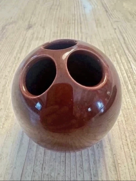 Vintage Marisa Italy Ceramic Space Age Pen Holder – Table accessories (photo 3 of 5)