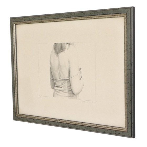 Roger Wittevrongel litho portret van een vrouw genummerd 79/99 – Litho's & Zeefdrukken, Paper (photo 3 of 13)