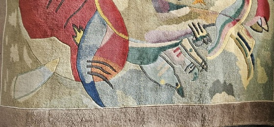 Image 1 of Prachtig wandtapijt Kandinsky