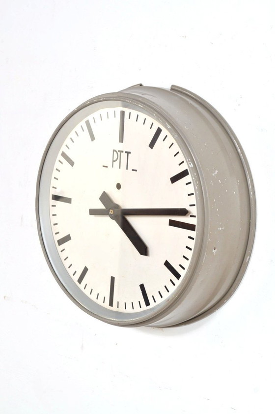 Image 1 of Horloge vintage PTT, 1960