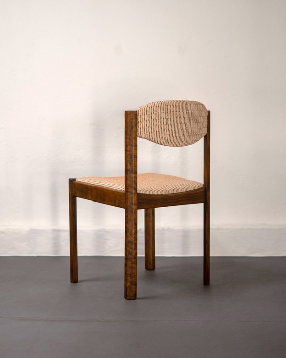 Image 1 of 4 x Scandinavian beech chairs, 1960s