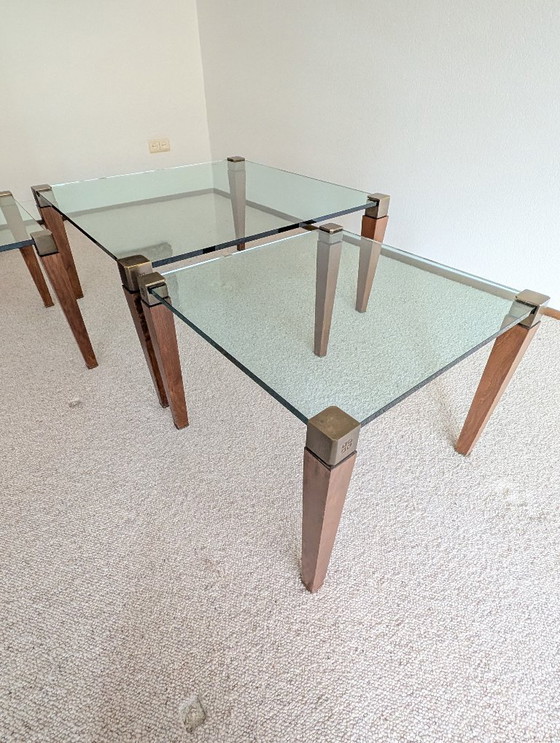 Image 1 of Table basse en verre Ghyczy T56 (grande, n° 3 d'un ensemble de 3)