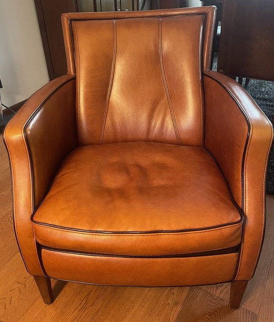 Image 1 of Sessel Agora Low Leder Tabak /1004