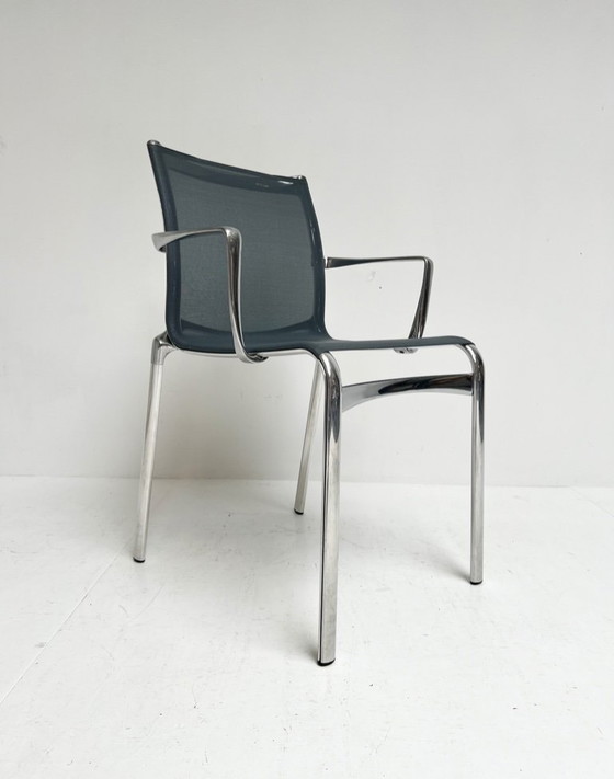 Image 1 of Set of 4 Big Frame 44 chairs by Alberto Meda for Alias, after 2000