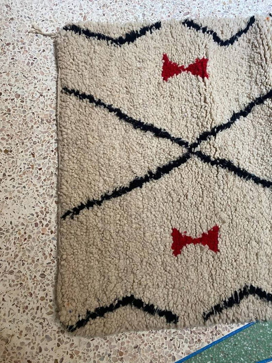 Marokkaans Berber vloerkleed gedecoreerd 250cmx150cm – Vloerkleden en tapijten, Wool, Bohemian (photo 3 of 10)