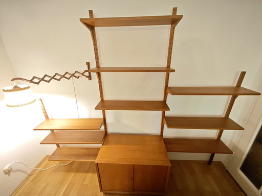 Sistema modular de pared danés de teca Poul Cadovius Royal System Cado – wandrek, Wood