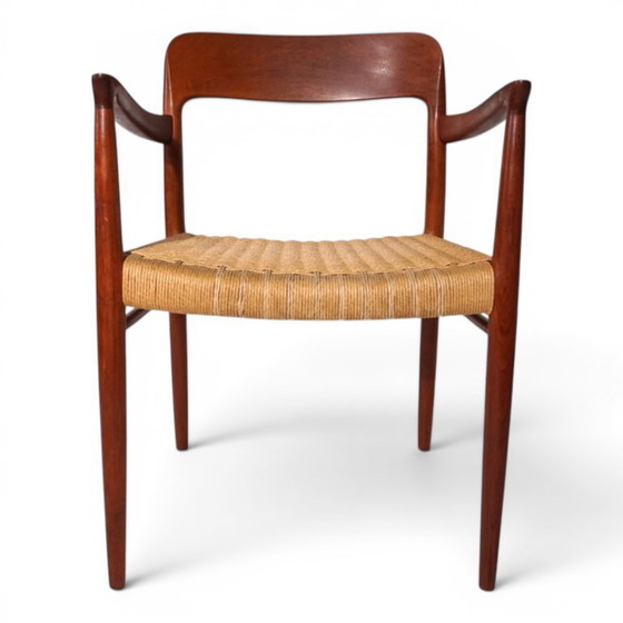 Image 1 of Sedia Møller modello 56 in teak di Niels Otto Møller per J.L. Møllers, 1956