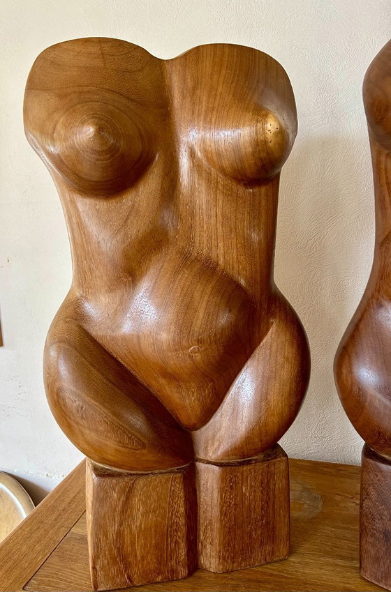 torso duo – Bildhauerei, Holz (photo 2 of 15)