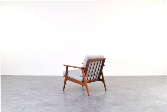 Image 1 of Sillón danés de teca de mediados de siglo, década de 1960.
